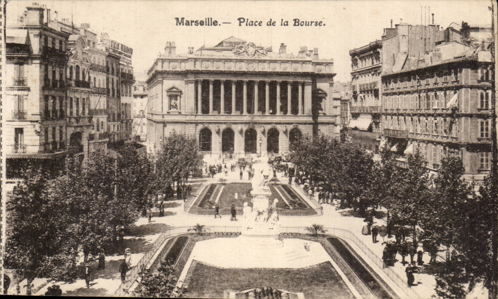 Marseille CPA Place de la Bourse