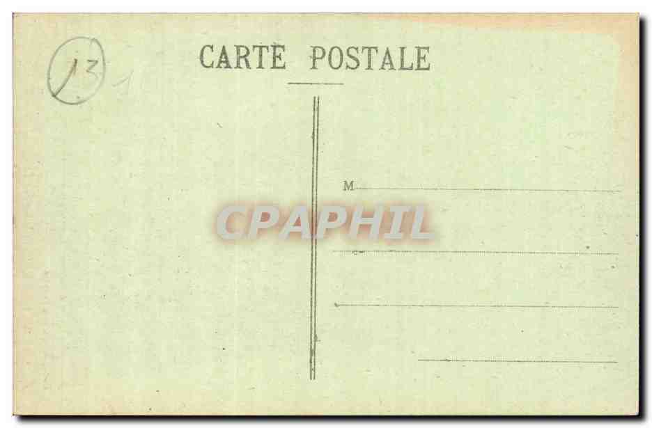 Marseille CPA ND de la garde Le pont levis devant la crypte — Verso