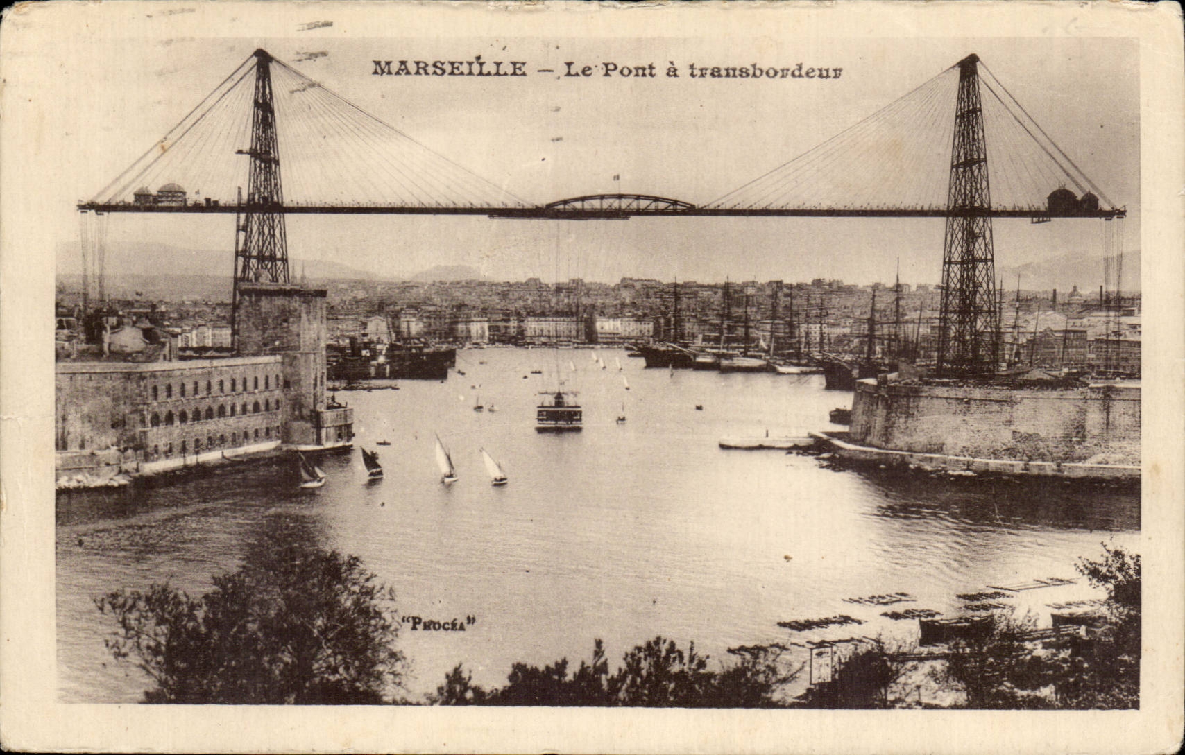 Marseille — Le Pont à transbordeur — Procéa