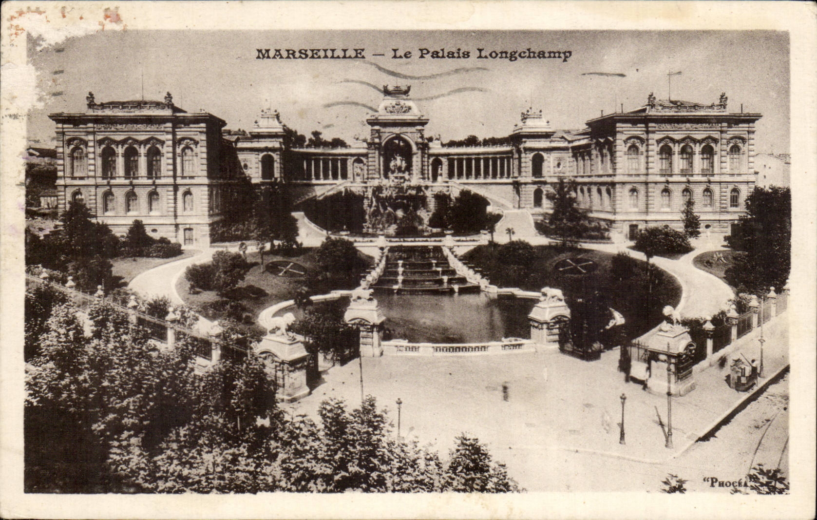 Marseille CPA le palais Longchamp