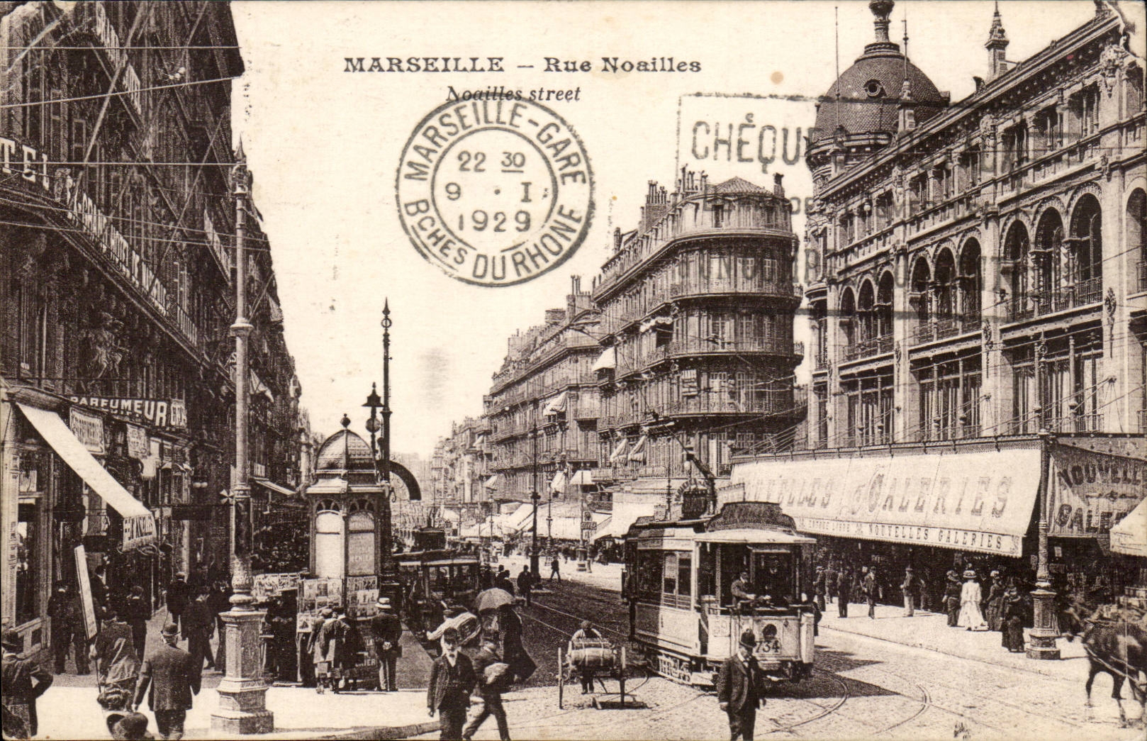 Marseille CPA Rue Noailles