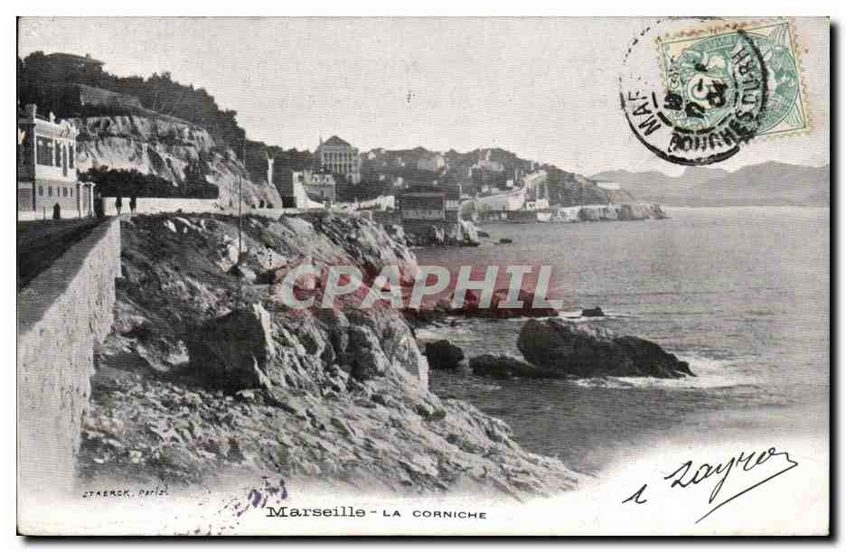 Marseille CPA La corniche