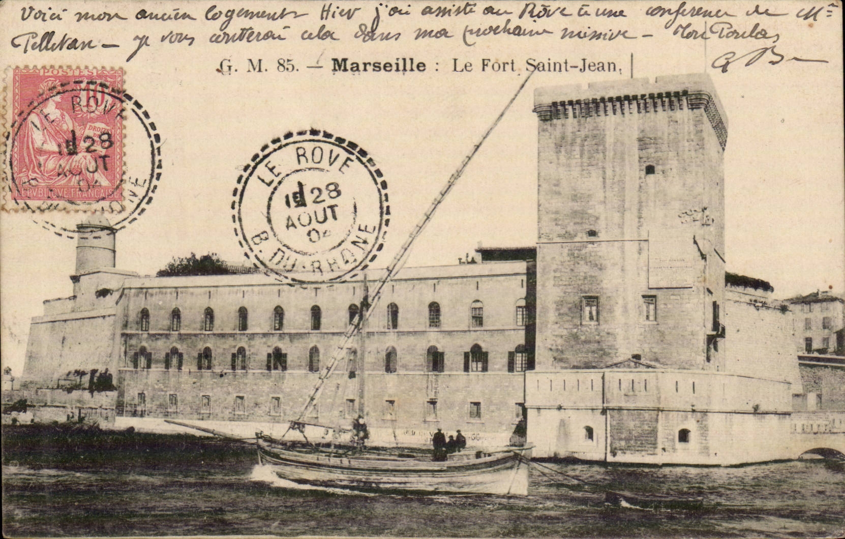 Marseille CPA Fort Saint Jean