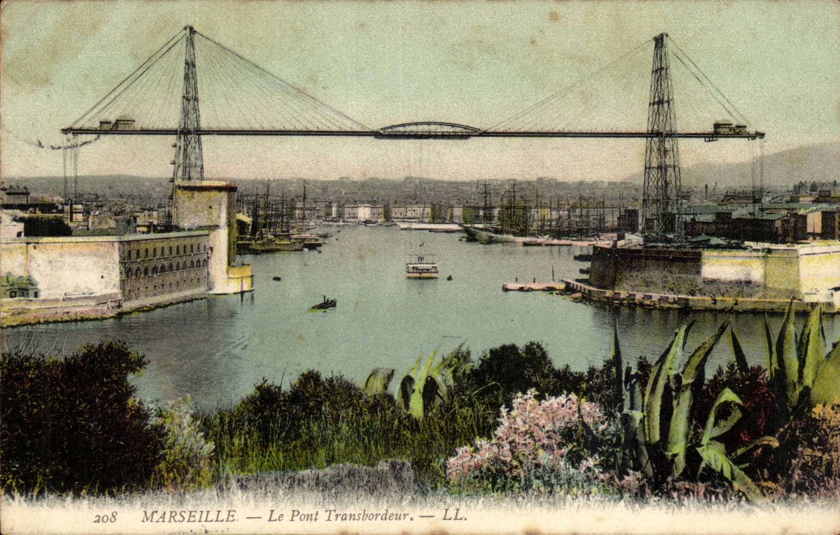 CPA Marseille Le pont transbordeur