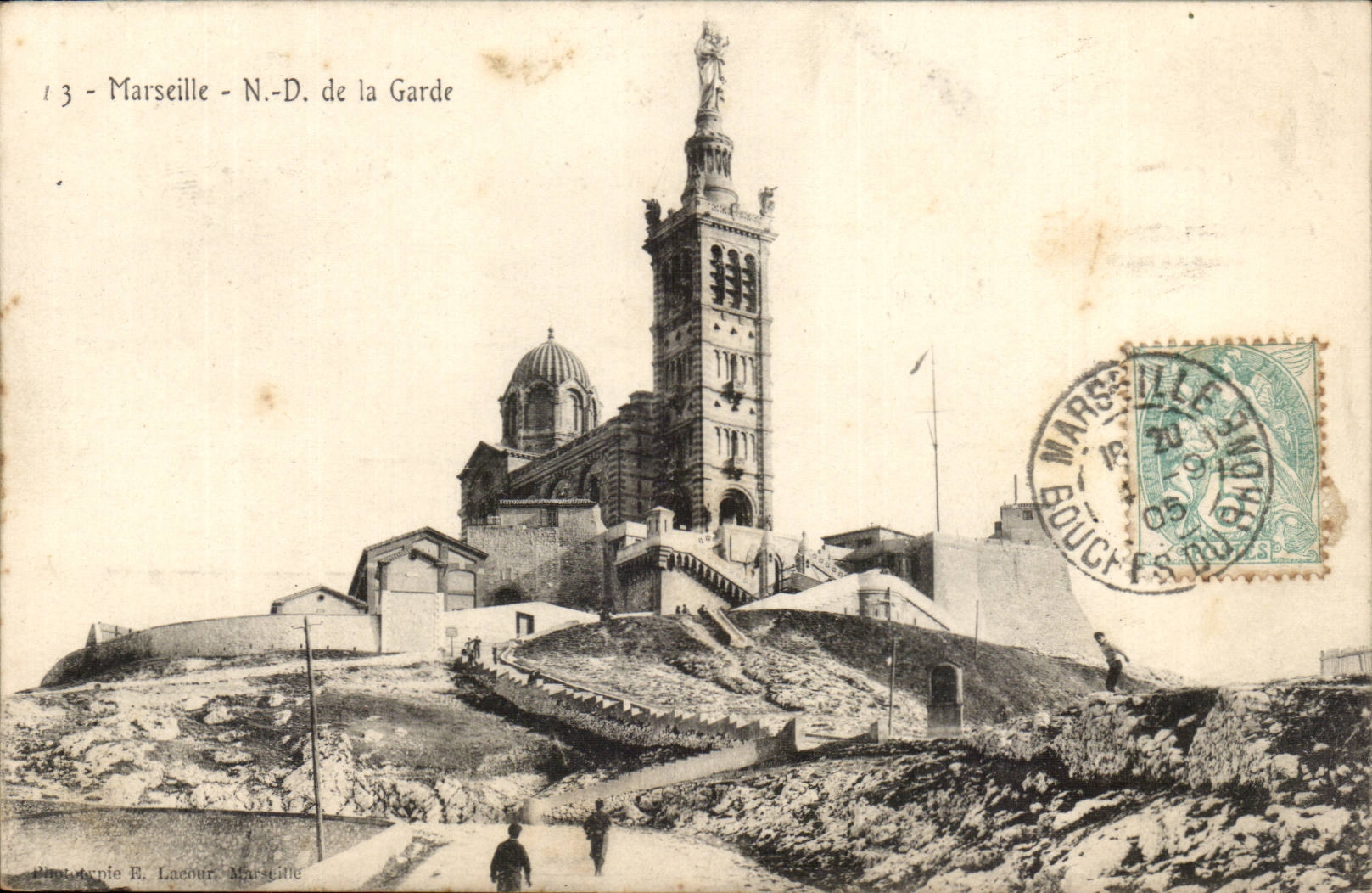 CPA Marseille Notre DAme de la Garde
