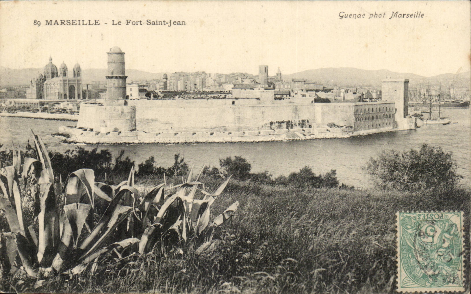 Marseille CPA Le fort Saint Jean 