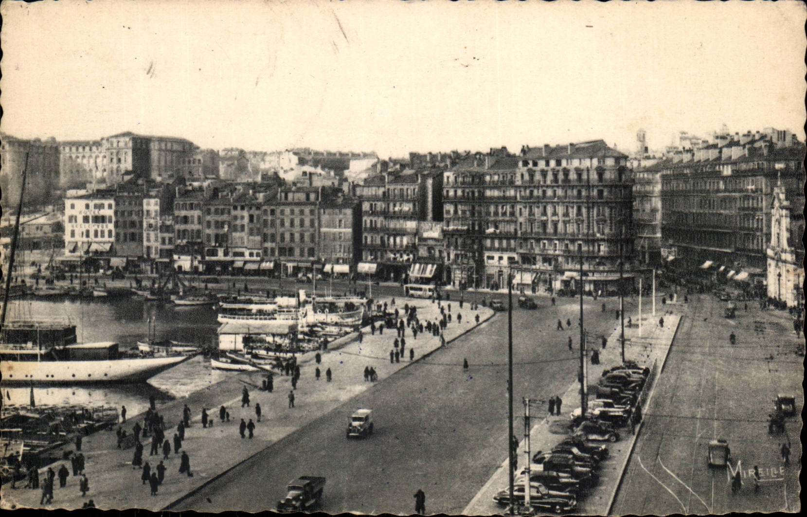 Marseille CPA Quai des Belges