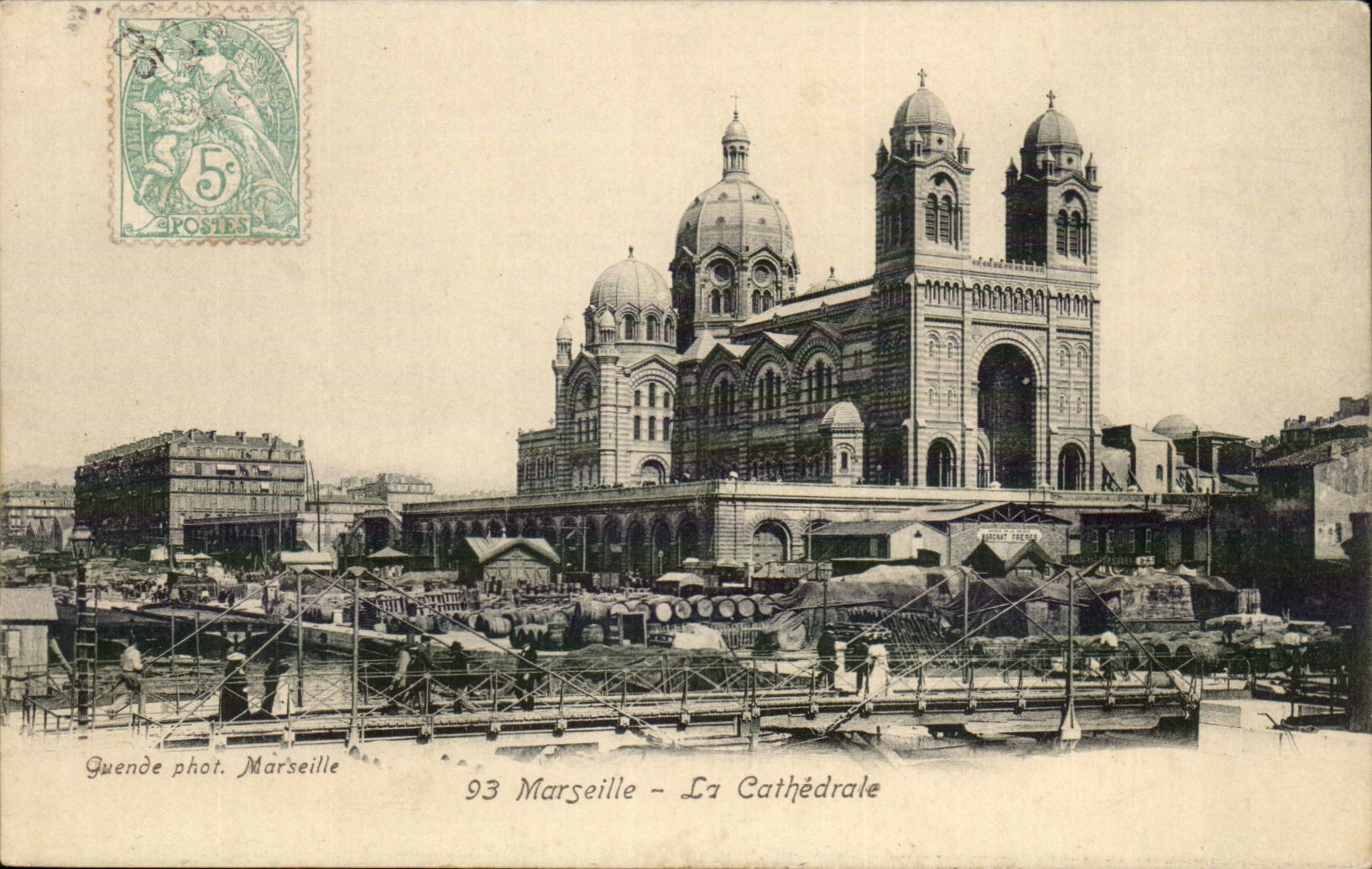 Marseille CPA La cathedrale