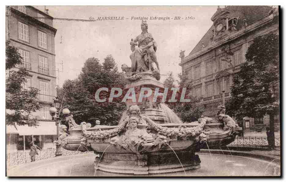 Marseille CPA Fontaine Estranglin 