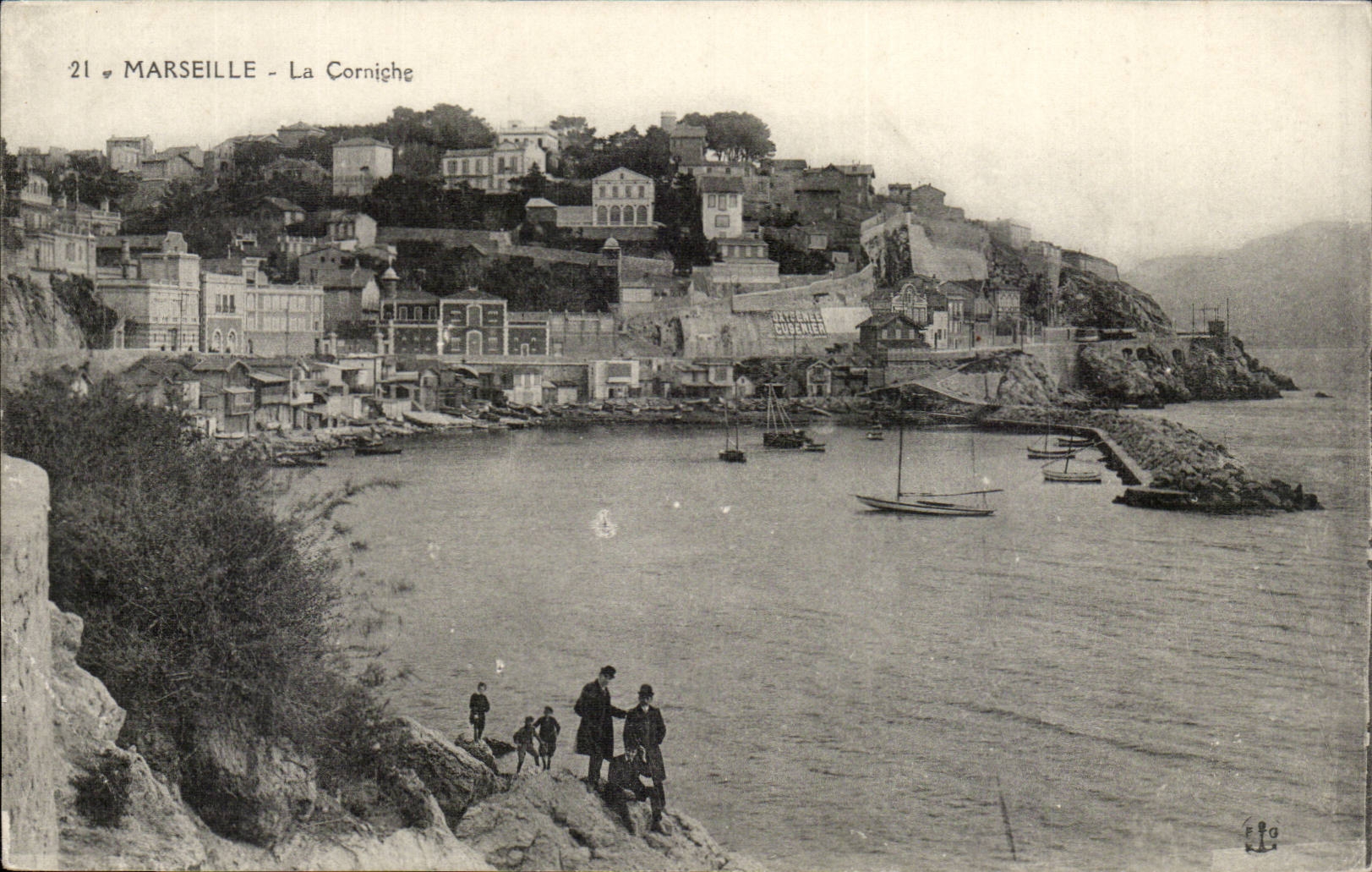 Marseille CPA La corniche