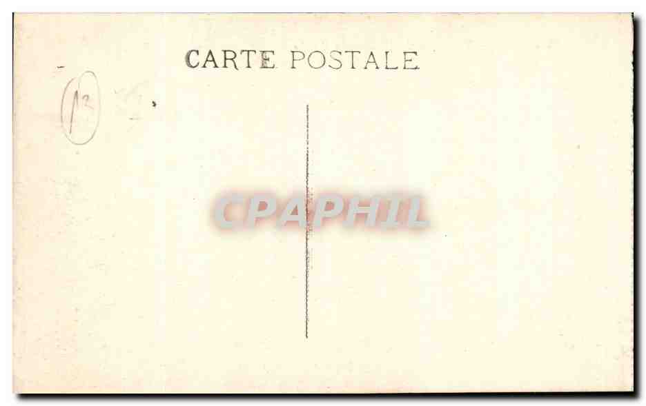 Marseille CPA Basilique de ND de la Garde — Verso