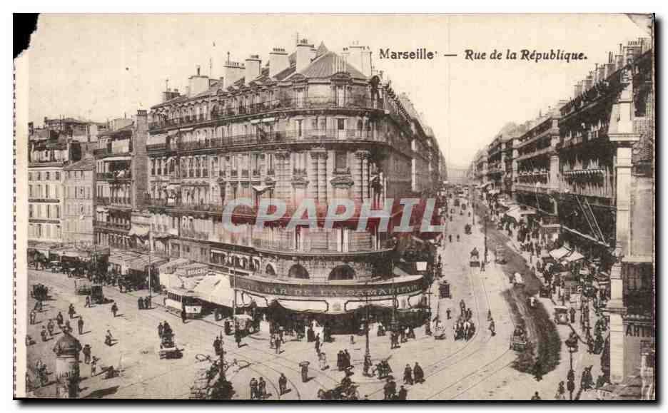 Marseille CPA Rue de la Republique