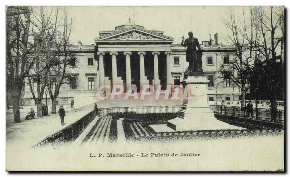 Marseille CPA Le palais de justice