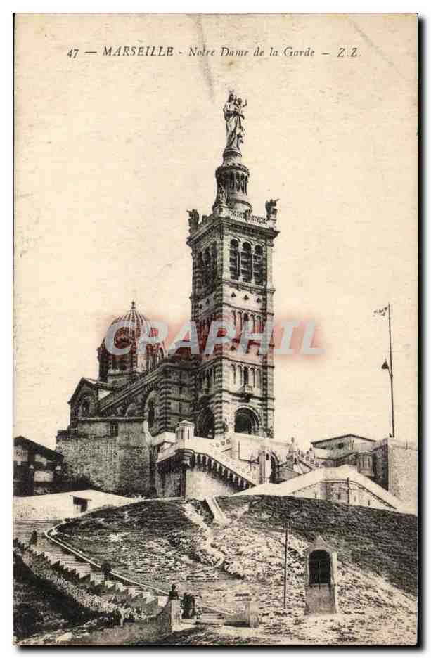 Marseille CPA Notre DAme de la Garde