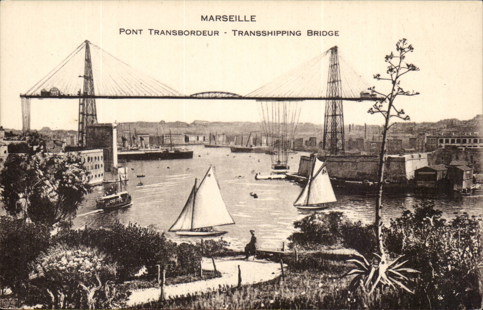 Marseille CPA Pont transbordeur
