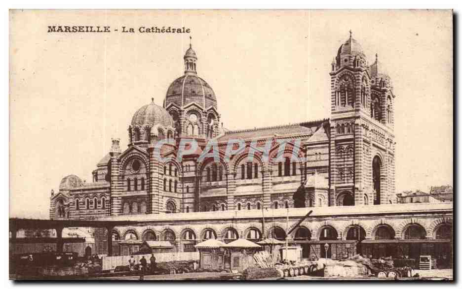 Marseille CPA La cathedrale