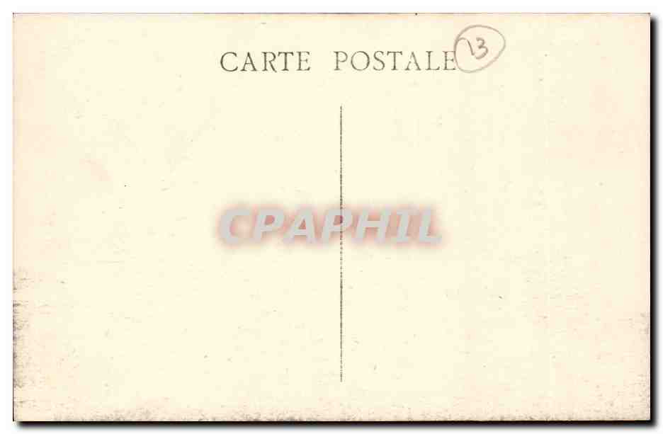 Marseille CPA La cathedrale — Verso