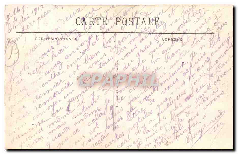 Marsella — El Quai des Belges — BR - 1513 — Reverso