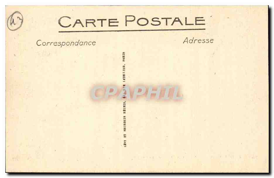 Marseille - Exposition Coloniale de Marseille - Palais de l'afrique equatorale - CPA  — Rückseite