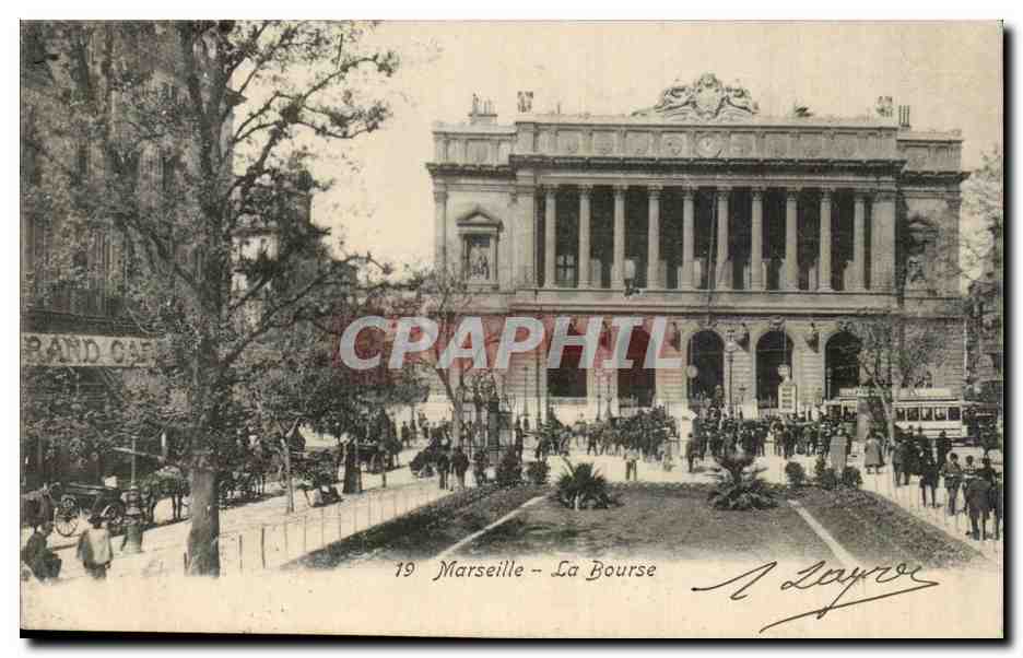 Marseille - La Bourse - CPA 