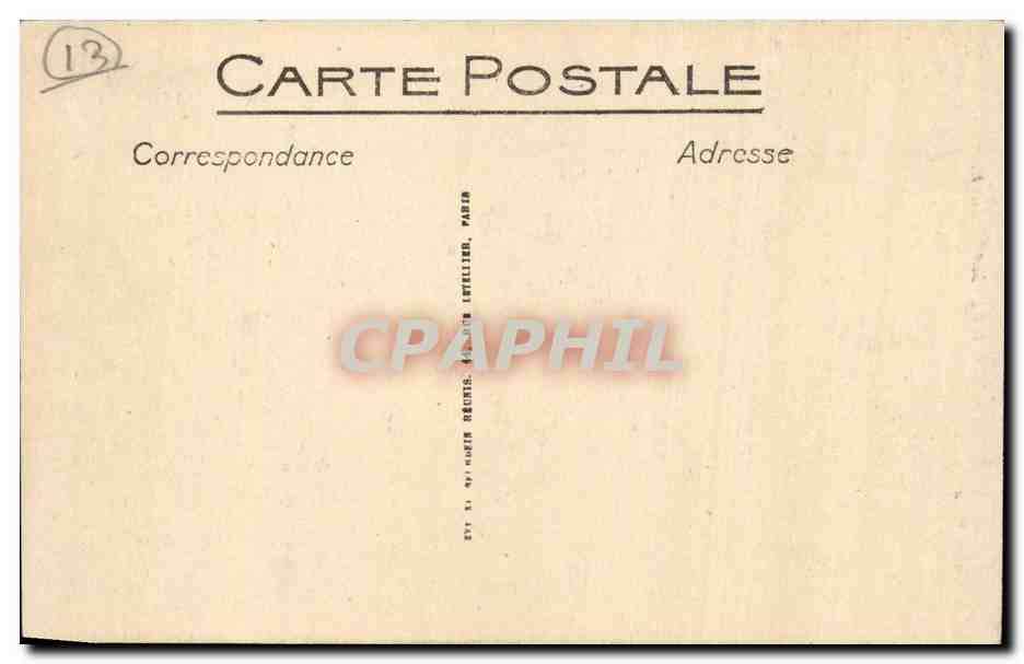Marseille - Ewposition de Marseile - Le Palais de Tunisie - - CPA  — Rückseite