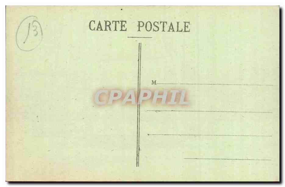 Marseille - Ascenseurs et Colline de Notre Dame de la Garde - CPA  — Rückseite