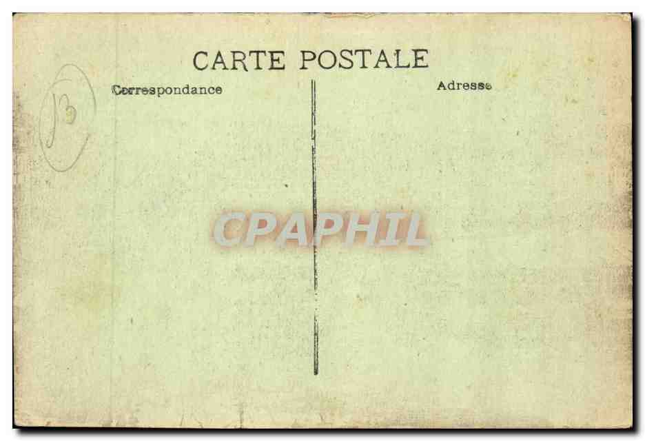 Marseille CPA Quai des Belges — Rückseite