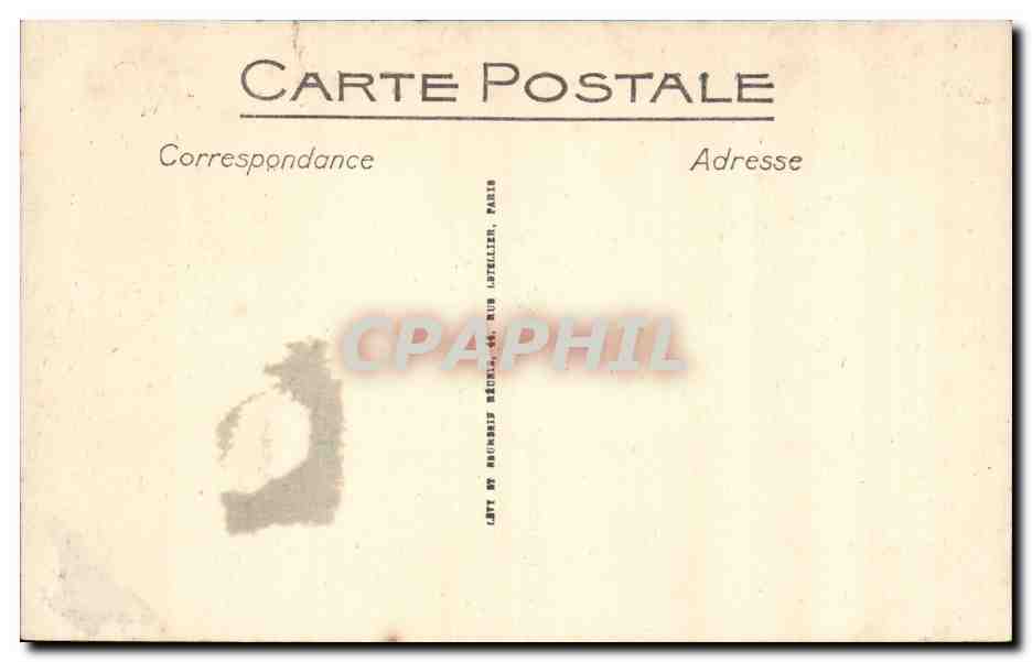 Martigues CPA Port du quai Marceau — Rückseite