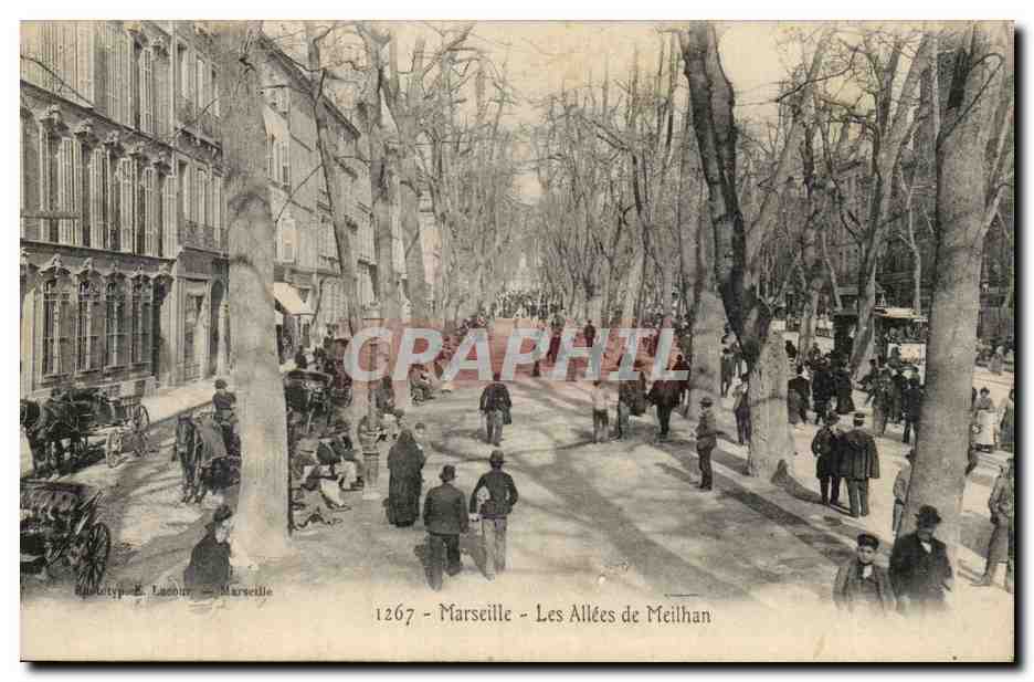 Marseille CPA Les allees de Meilhan