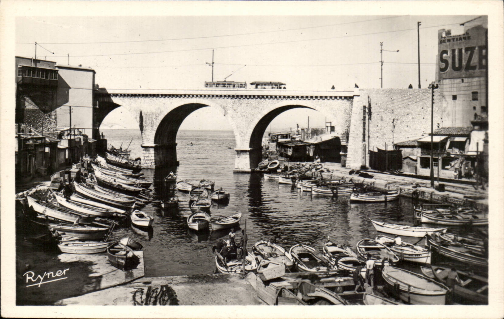 Marseille - Le Vallon des Auffes - CPA 