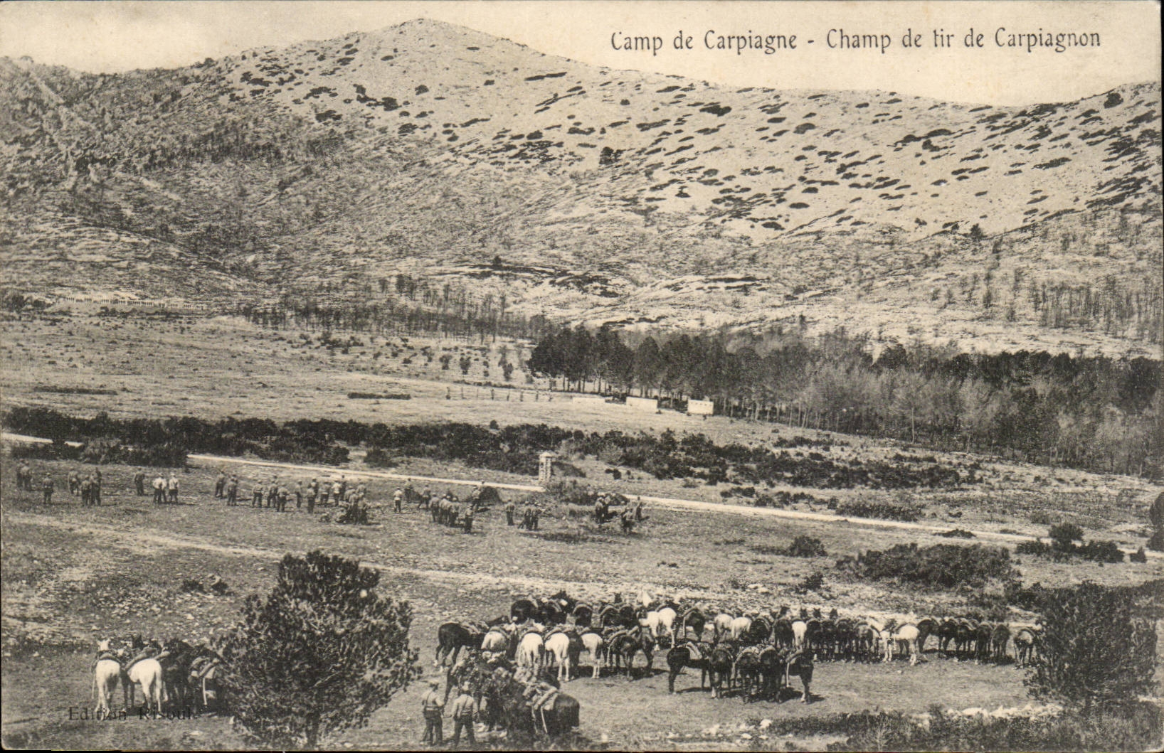 Camp de Carpiagne - Champ de tir de Carpiagnon — Éditions Rovira