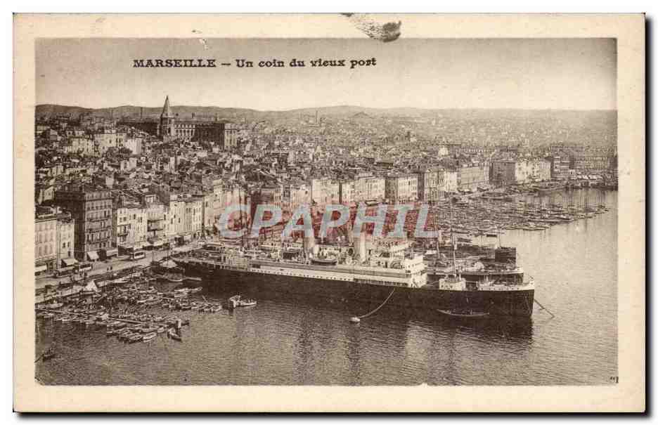Marseille — Un coin du vieux port