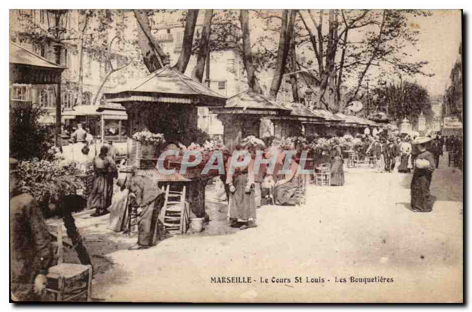 Marsella - El Cours Saint Louis - Las Bouquetières
