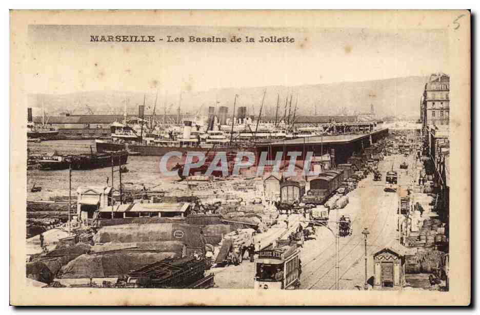 Marseille - Les Bassins de la Joliette - CPA 