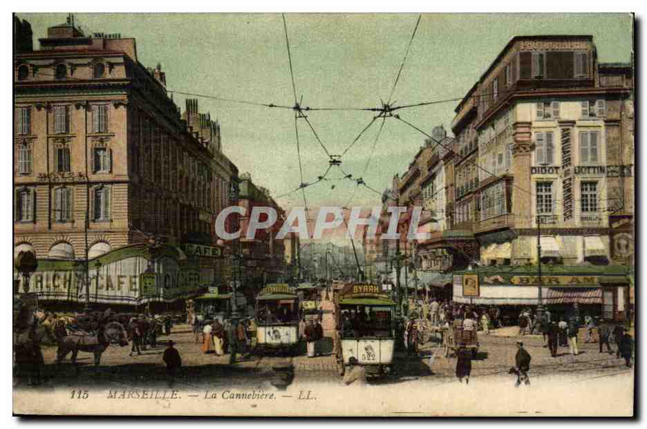 Marseille — La Cannebière — LL.