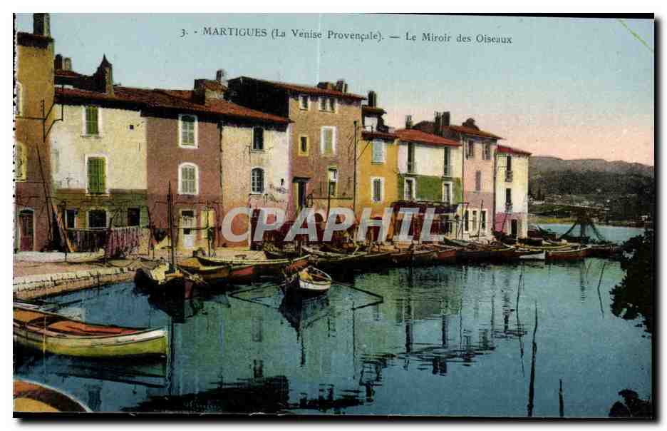 Martigues CPA Le miroir des oieseaux