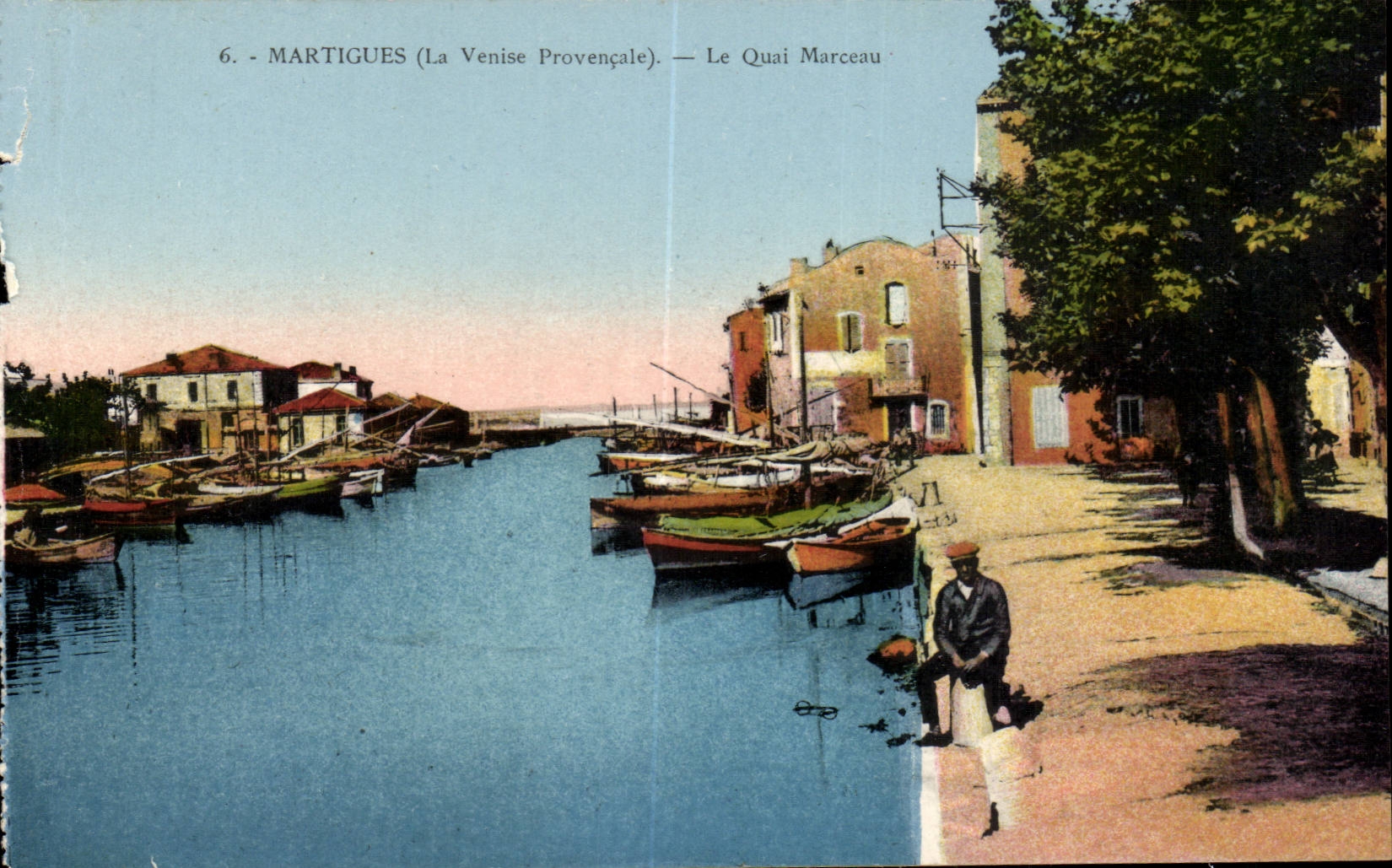 Martigues CPA Le quai Marceaux
