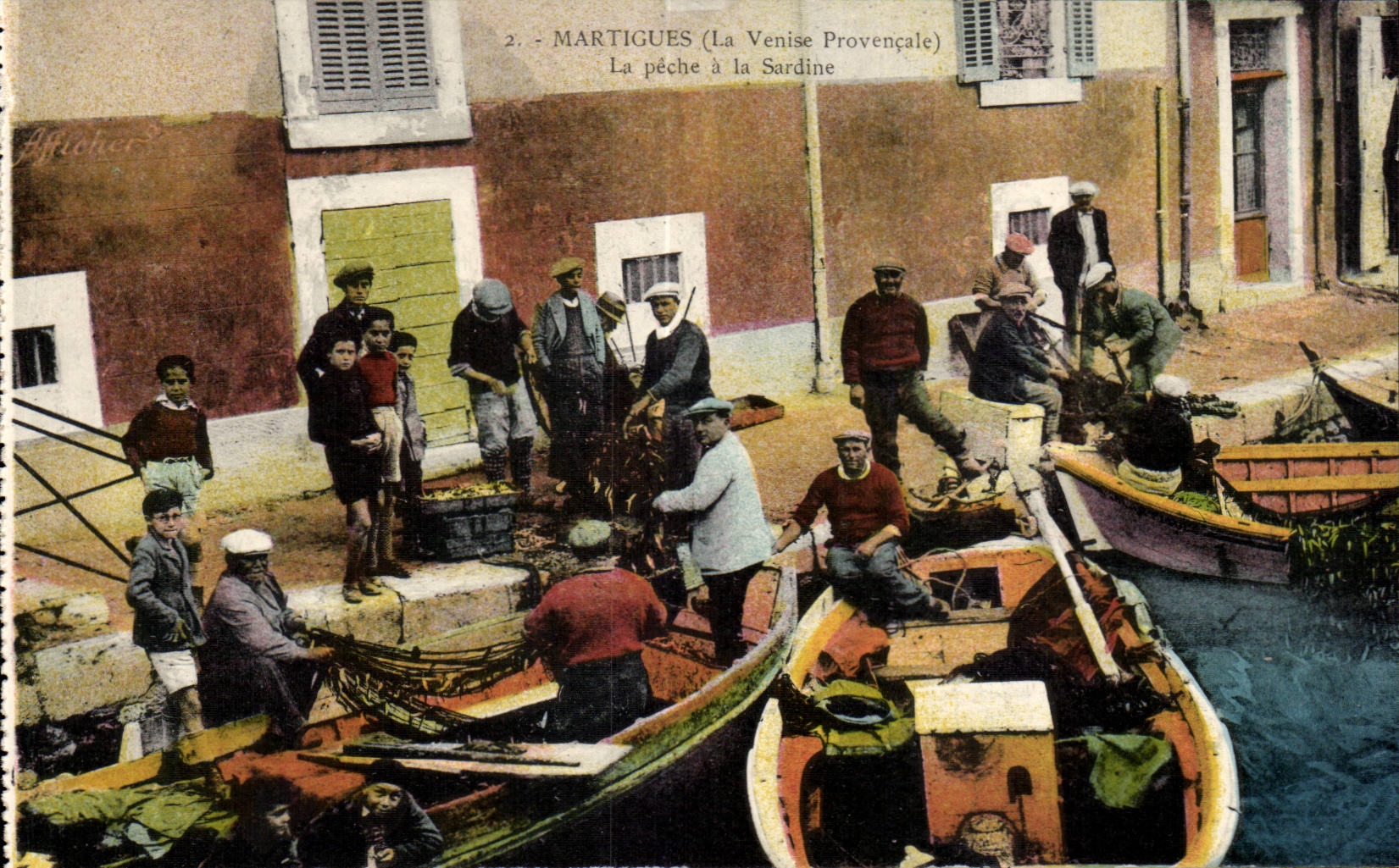 Martigues CPA La peche a la sardine TOP