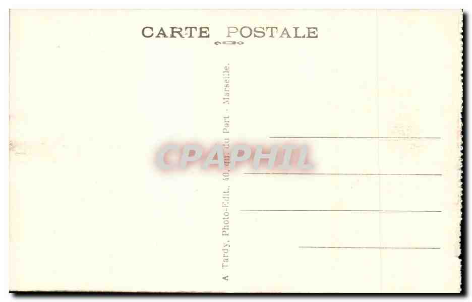 Martigues CPA Le nouveau coin des peintres (la Venise provencale) — Rückseite