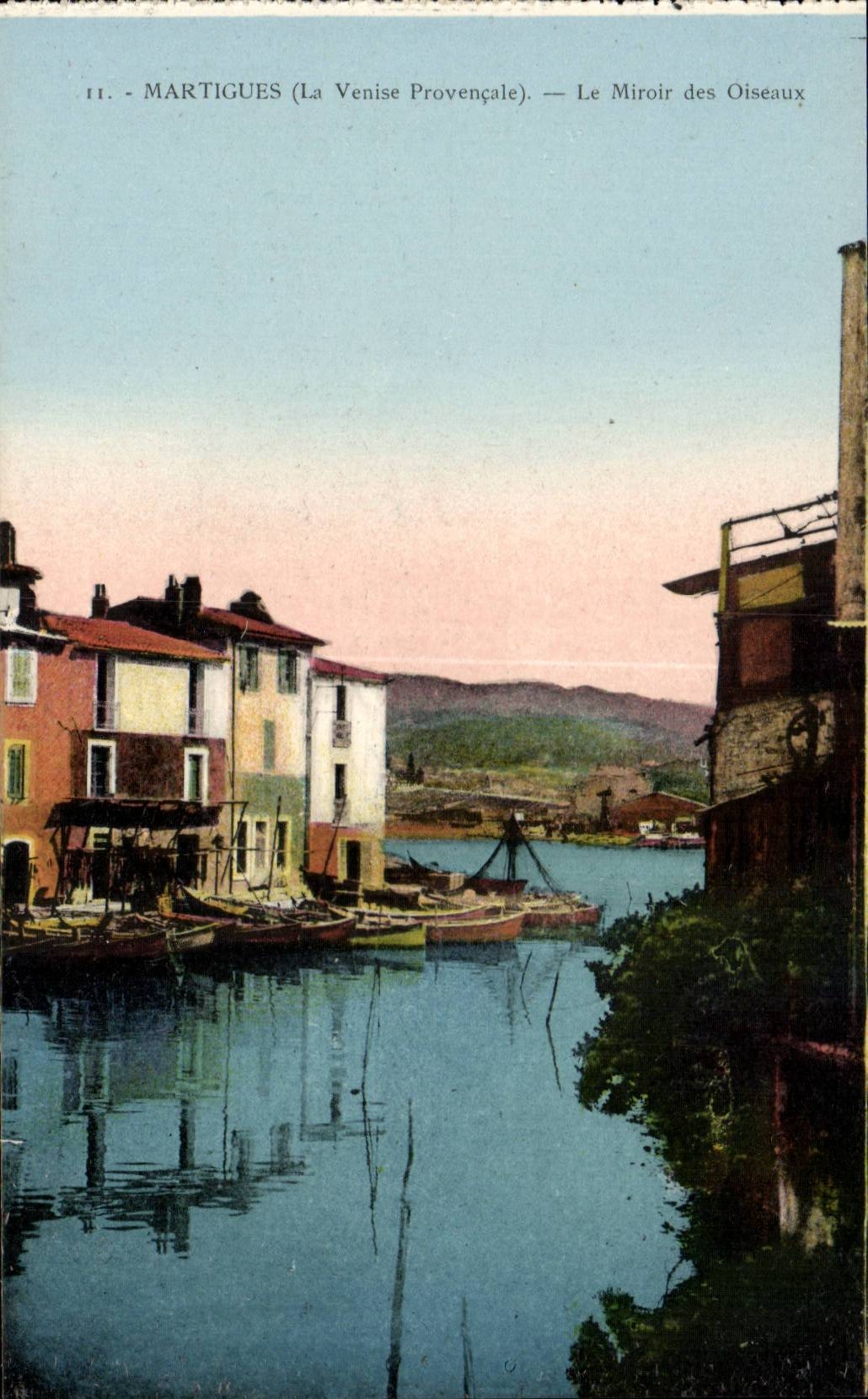 Martigues CPA Le miroir des oiseaux (la Venise provencale)