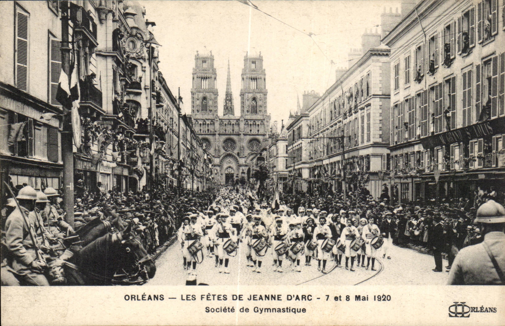 Orleans CPA FEtes de Jeanne d'arc 7 et 9 mai 1920 Societe de Gymnastique (sport)