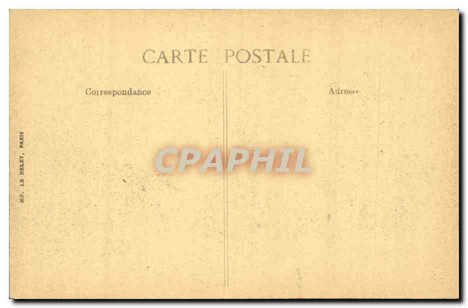 Orleans CPA FEtes de Jeanne d'arc 7 et 9 mai 1920 La banniere de Jeanne d'arc — Rückseite