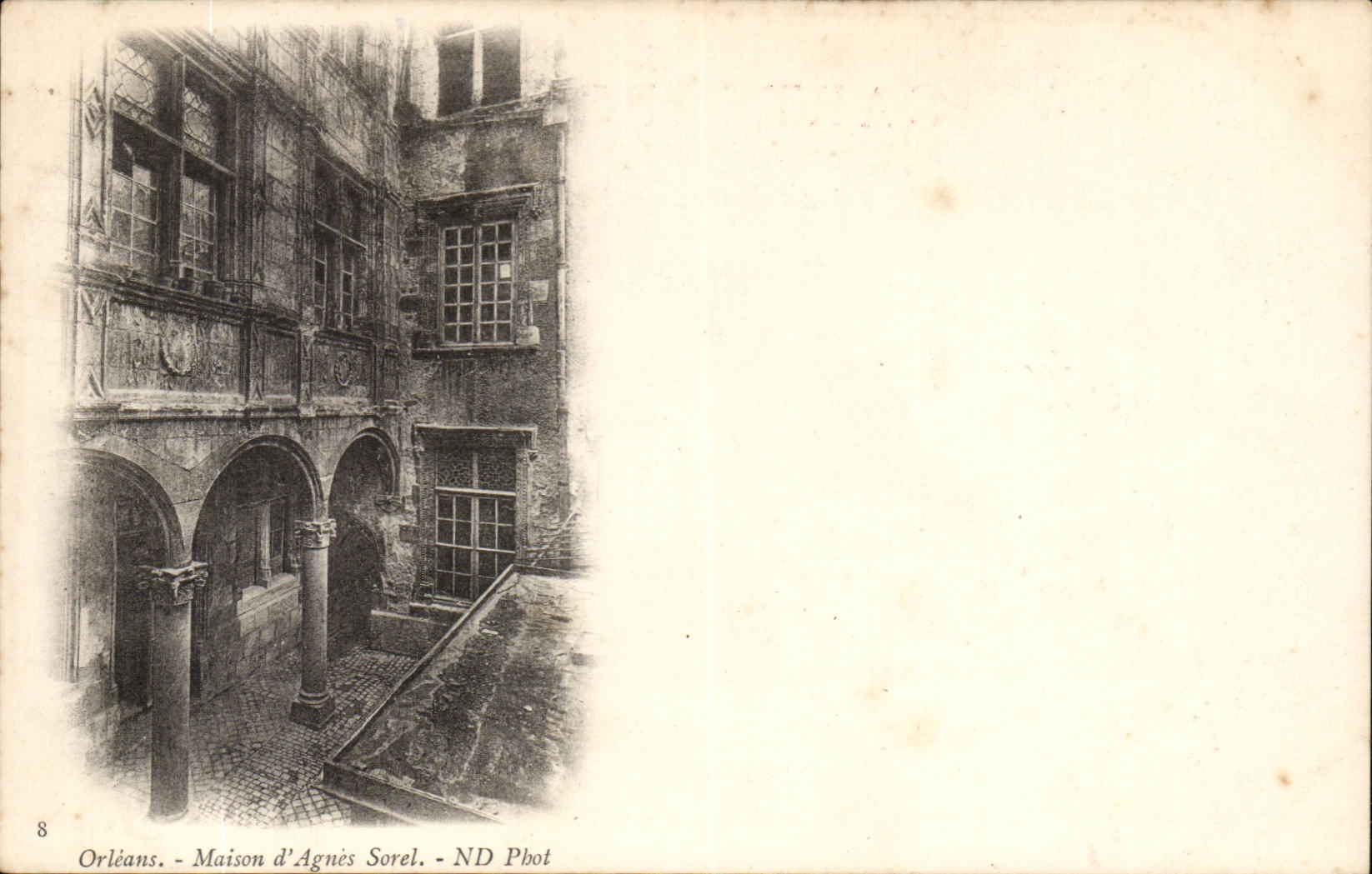 Orleans CPA Maison d'Agnes Sorel