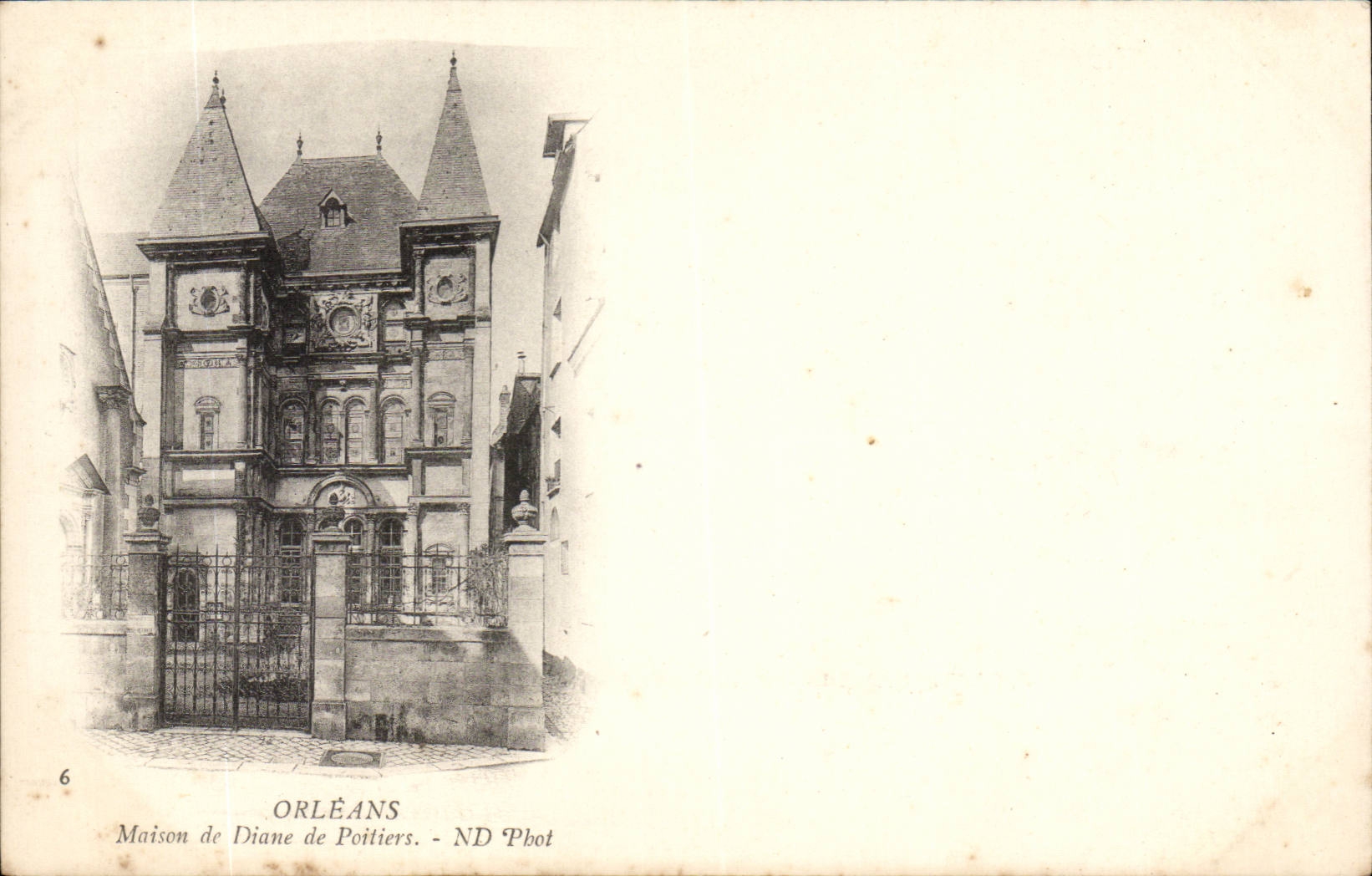 Orleans CPA Maison de Diane de Poitiers