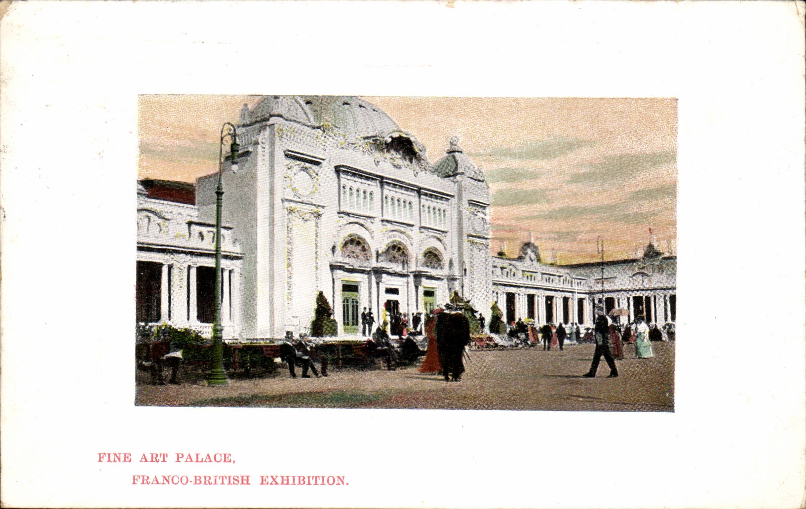 Grande Bretagne Fine art Palace Franco British Exhibition CPA 
