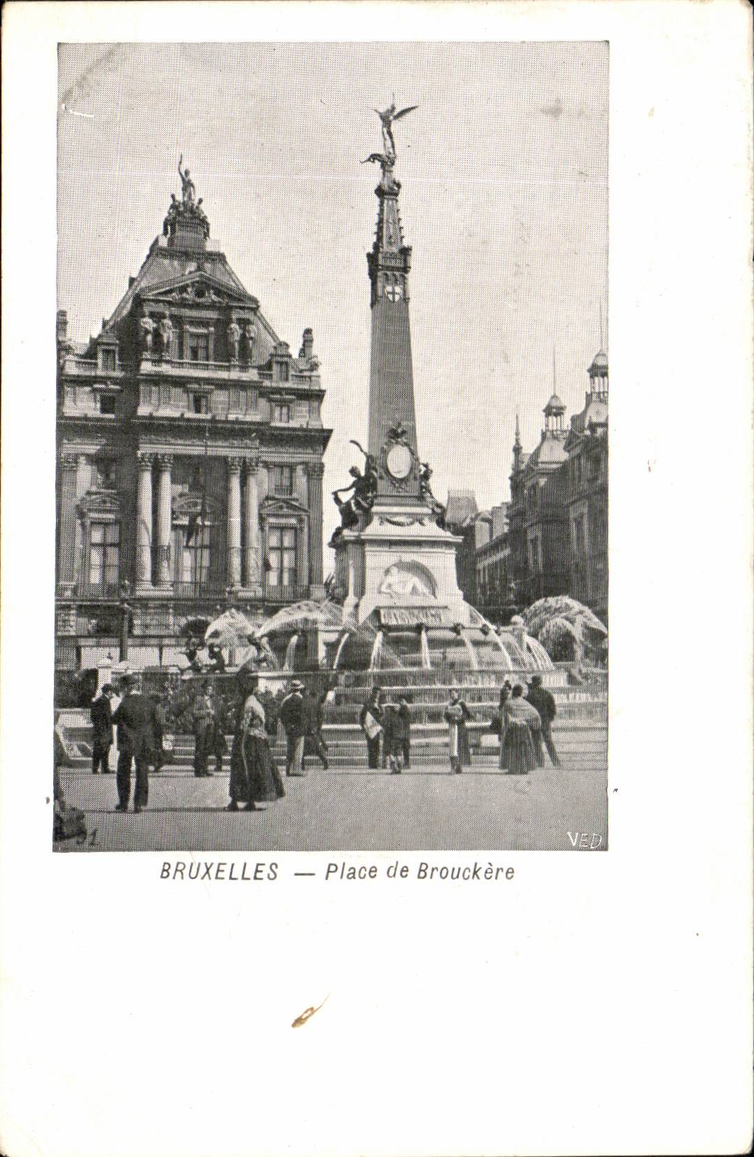 Belgique - Belgien - Belgium - Bruxeles - Brussels - Place de Brouckere - CPA 