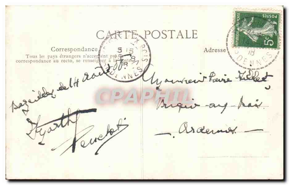 Militaria - Ambigu - Les Derniers Cartouches - Soldat - Soldier -- CPA  — Rückseite