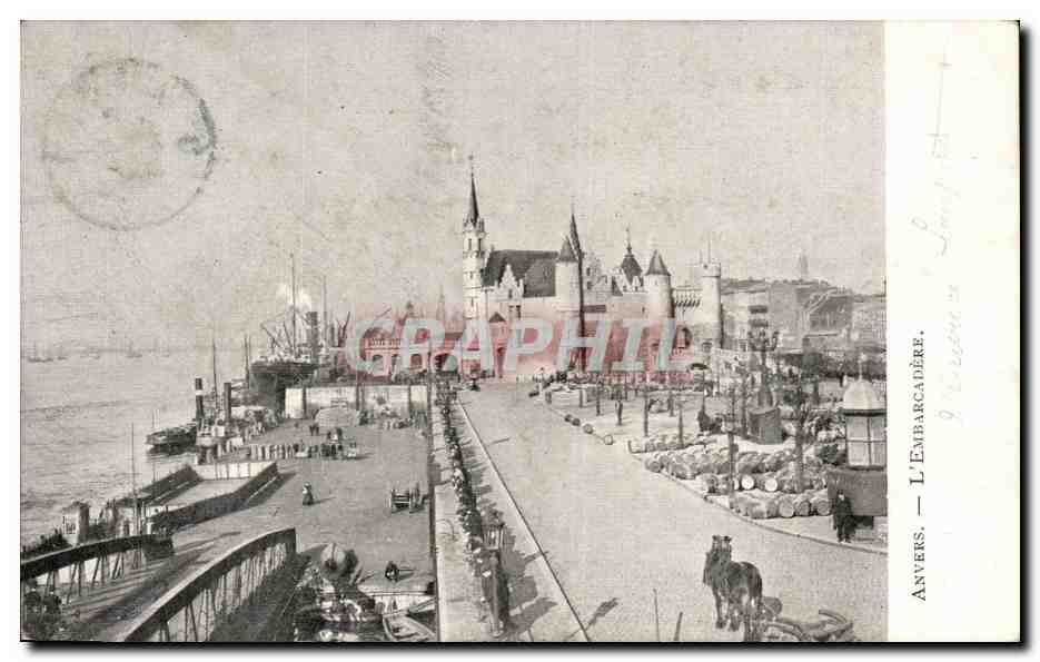 Belgique - Belgien - Belgium - Anvers - Antwerpen - L'Embarcadere -- CPA 