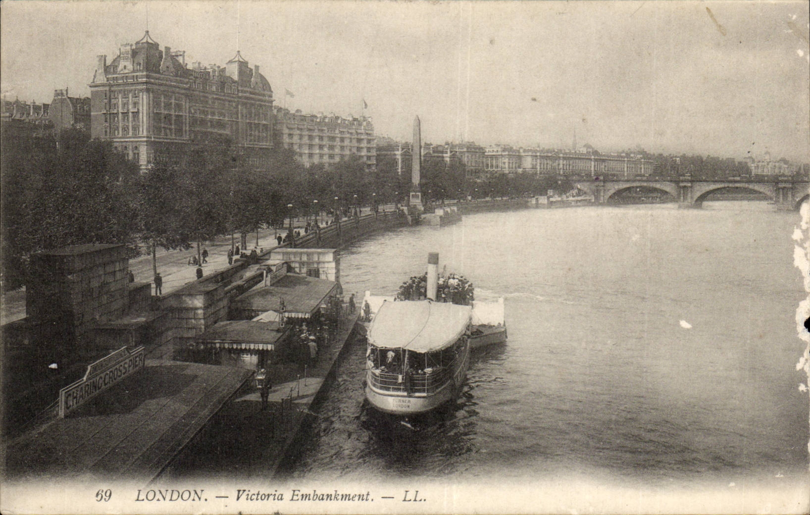 Angleterre - England - London - Victoria Embankment -- CPA 