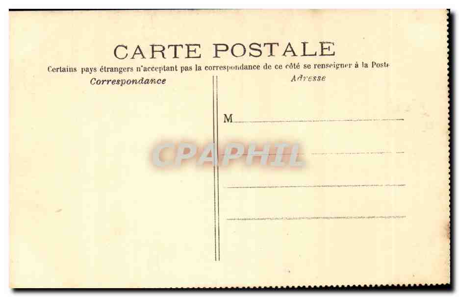 Paris - 4 - Hotel de Vile - Pavillon sur le Quai - CPA  — Verso